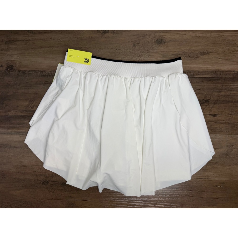 All in Motion Girls White Athletic Skort Mid Rise Moisture Wicking XL 14 NWT - Picture 6 of 6